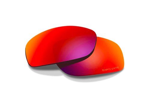 Wiley X P-17RM Twisted  Red Mirror Lens Polycarbonate