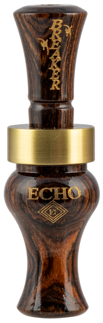 Echo Calls 78913 Breaker  Single Reed Mallard Hen Sounds Attracts Ducks Brown Bocote Timber