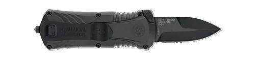 SPEAR POINT W/SAFETY BLACKS&W KNIFE M&P OTF 1.9" AUS-8 