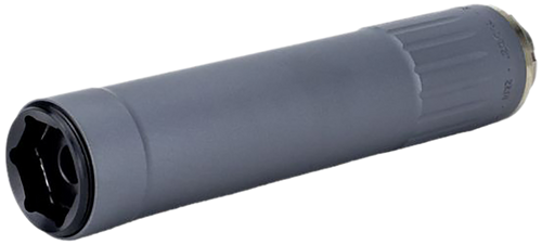 Kgm Suppressors RF22-DT-GRY   22LR 1.20" Grey Aluminum/Stainless Steel/Titanium 1/2"x28