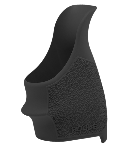 Hogue 18510 Grip Sleeve Handall Beavertail Black Rubber