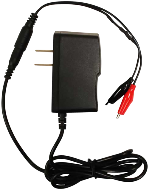 Mojo Outdoors HW2517 Battery Charger Battery Charger Black 6 Volt Battery