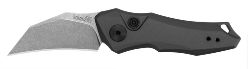 Kershaw 7350 Launch 10 1.90" Folding Hawkbill Plain Stonewashed CPM 154 SS Blade Gray Anodized Aluminum Handle Includes Pocket Clip