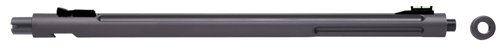 Tactical Solutions 1022SGMG X-Ring Barrel 22 LR 16.50" Gunmetal Gray Finish  Aluminum Material Bull with Fluting, Threading & Sights for Ruger 10/22
