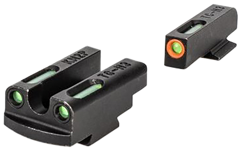 Kimber Mfg.,inc 4000154 Micro 9 Trulgo TFX Pro Sight Set  Green/Fiber Optic Orange Outline Front Sight-Green/Fiber Optic Black Outline Rear Sight