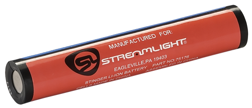 Streamlight 75176 Stinger Lithium Ion  Orange/Black 3.6V Fits Stinger (1) Single Pack