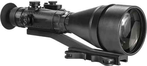 AGM Global Vision 15WP6622453011 Wolverine Pro-6 NL1 Night Vision Riflescope Matte Black 6x 100mm Gen 2+ Level 1 Illuminated Red Chevron w/Ballistic Drop Reticle (Adjustable Projected Reticle)