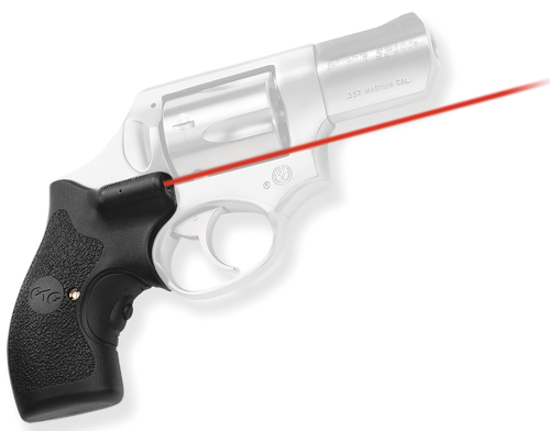 Crimson Trace 011880 Lasergrips  Fits Ruger SP101, Red Laser 633nM Wavelength 5mW Output, Black Polymer