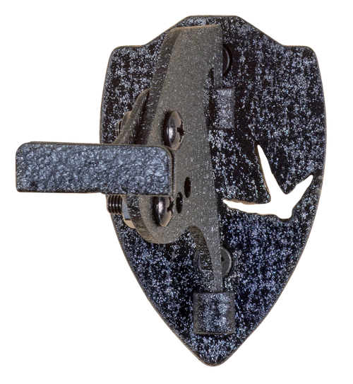 Skull Hooker SKHTURKASSYBLK Turkey Mount Turkey Hooker Wall Display, Black Steel