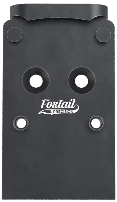 Foxtail Precision 100006 Red Dot Adapter Plate for Optics-Ready Pistol  Black Anodized Glock MOS