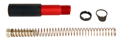 LBE Unlimited PBUFKTRED Pistol Buffer Tube Kit  Red AR-Platform