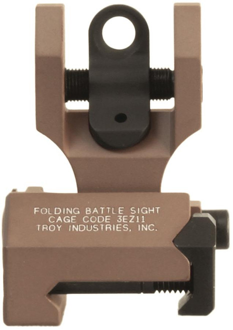 Troy Rear Folding BattleSight FDE