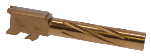 Rival Arms RARA20S201C Precision V1 Drop-In Barrel 9mm Luger 4.25" Bronze PVD Finish 416R Stainless Steel Material for S&W M&P (Except for M2.0)