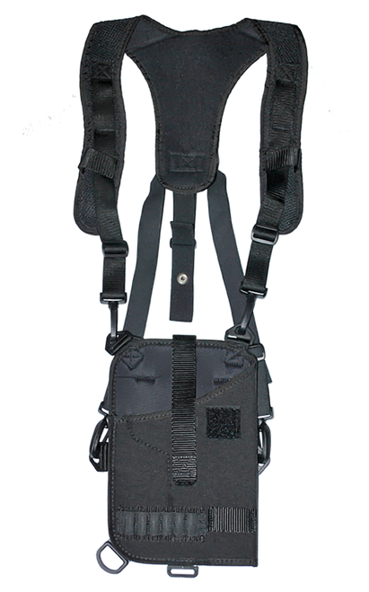 GrovTec US Inc GTHL14902R Trail Pack  Shoulder Black Nylon Harness Fits Med/Lg DA Revolver Ambidextrous