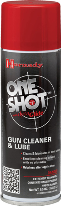 5OZ. AEROSOL CANHORNADY ONE SHOT DRY LUBE  5OZ. AEROSOL CANHORNADY ONE SHOT DRY LUBE