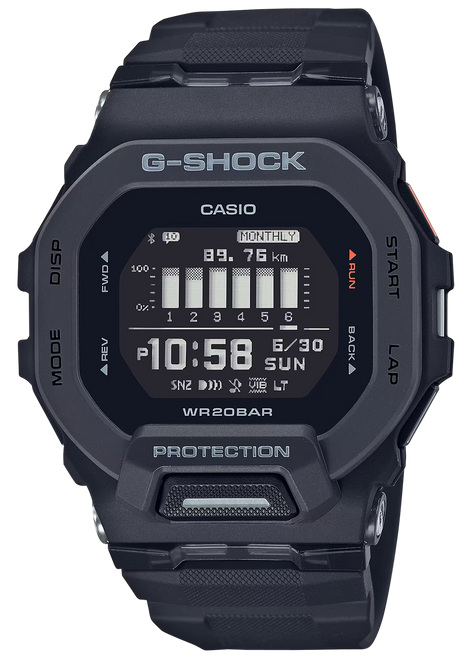 G-shock/vlc Distribution GBD2001 G-Shock Tactical Black Stainless Steel Bezel 145-215mm