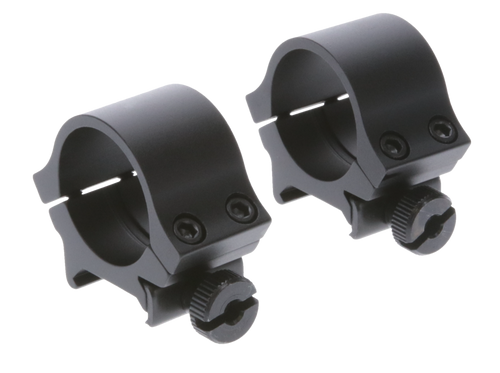 TruGlo TGTG8961B1 Lightweight Scope Rings  Matte Black 1" Medium