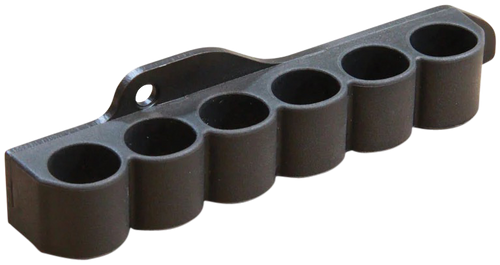 ADAPTIVE TACTICAL AT06000M Receiver Mounted Shell Carrier  6rd Non-Glare Black Synthetic Rubber Fits Mossberg 500/590/ Maverick 88 12 Gauge ADAPTIVE TACTICAL AT06000M Receiver Mounted Shell Carrier  6rd Non-Glare Black Synthetic Rubber Fits Mossberg 500/590/ Maverick 88 12 Gauge