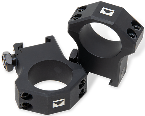Steiner 5960 T-Series Rings  Matte Black Aluminum 30mm Tube Low