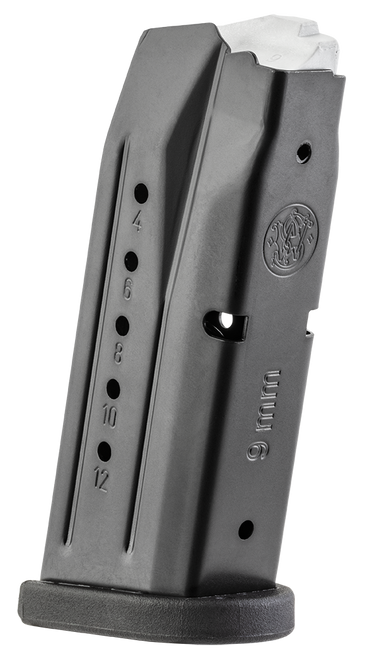 Smith & Wesson 194540000 M&P Compact 12rd 9mmLuger Blued Steel