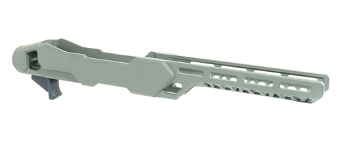 Timber Creek Outdoors ERC1022OD Enforcer Rifle Chassis OD Green Aluminum Fits Ruger 10/22 Compatible w/ MSR Buffer Tubes