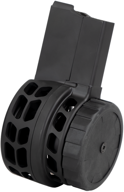 WARRIOR SYSTEMS MFG CO W15ABSK1 Warrior Skeletonized 50rd 5.56x45mm Fits AR-15 Armor Black Aluminum