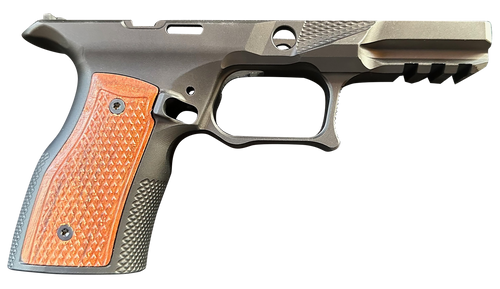 Sharps Bros SBGM16 Echelon Grip Module Black Anodized 7075 Aluminum Frame Cherry Grip