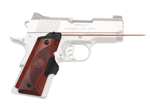 Crimson Trace LG902 Lasergrips Master Series 1911 Compact, Red Laser Rosewood