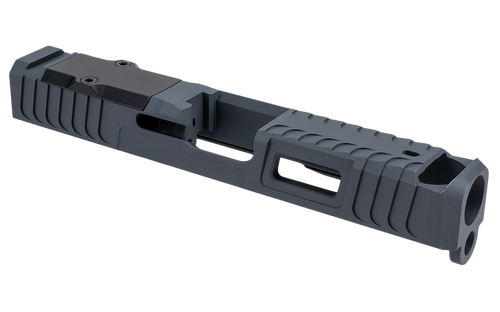 Zaffiri Precision ZPS.B.19.SG ZPS.IBS Custom Slide Fits Glock 19 Gen 3 Sniper Gray 17-4 Stainless Steel