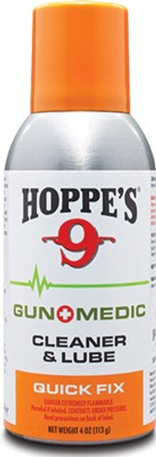 & LUBE BIO-BASED FORMULA AERSLHOPPES GUN MEDIC 4 OZ. CLEANER 