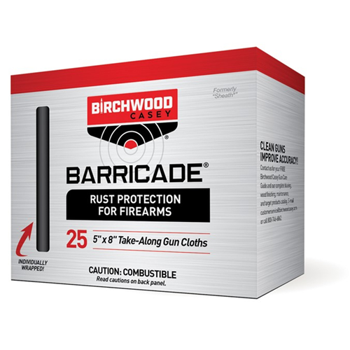 Barricade Rust Protection Take-Alongs 25 Wipes