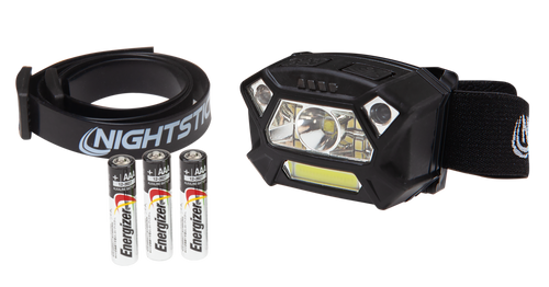Nightstick NSP-4400B   Black 320 Lumens Features Motion Activated Wake/Sleep Clip-On/Strap