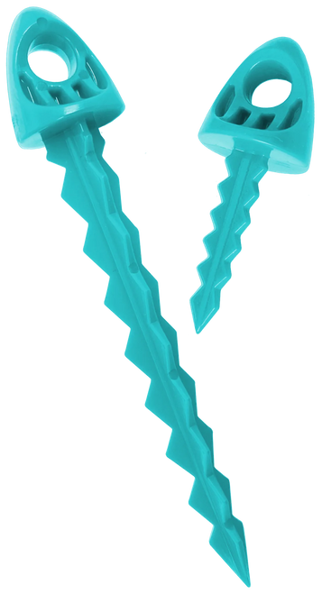 Targettack Llc  Targettack  Teal Green Polycarbonate Plastic 1"/3" For Paper/Vinyl Targets 12 Pack *Variety