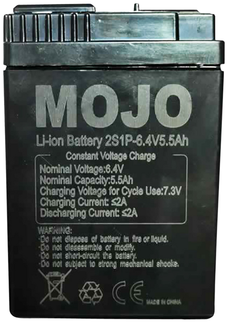 Mojo Outdoors HW2519 Mallard King  Black 6.0 Volts 5.5 mAh