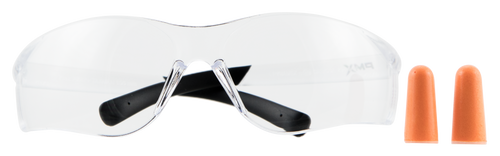 Pyramex PYS2510SDP Zteck Combo Adult Clear Lens Polycarbonate Clear Frame