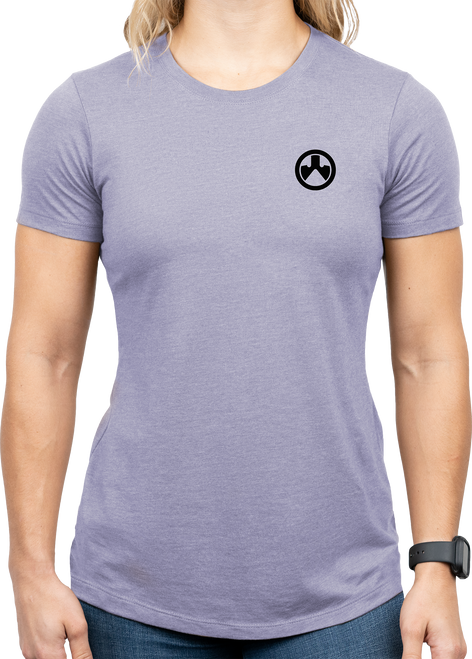 Magpul MAG1340-530-XL Groovy Women's Orchid Heather Cotton/Polyester Short Sleeve XL