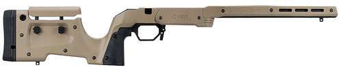 Mdt Sporting Goods Inc 104692FDE XRS Chassis FDE Aluminum Core with Polymer Panels, Adj. Cheekrest, M-LOK Forend, Interchangeable Grips, AICS Mag Compatible, Fits Short Action Savage