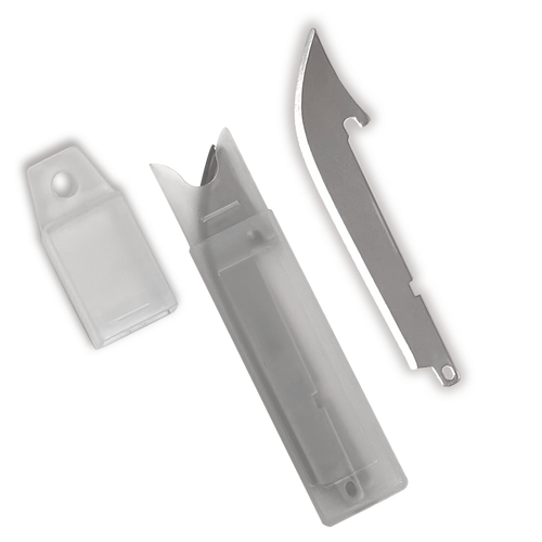 AccuSharp 742C Replaceable Blade Razor Replacement Blades 3.50" Stainless Steel Blade 6 Blades