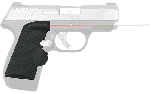 Crimson Trace 0185101 Lasergrips  Fits Kimber EVO SP/TLE/Raptor, Red Laser Black Polymer