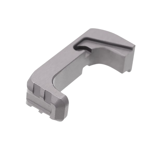 Tyrant CNC TDGEMRGG  Extended Magazine Release Glock Gen4-5 Grey Aluminum