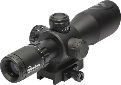 RIFLESCOPE MIL-DOT RETICLEFIREFIELD BARRAGE 2.5-10X40 