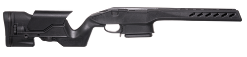Archangel AA1500SA Precision Stock  Black Synthetic Fixed with Adjustable Cheek Riser for Weatherby Vanguard; Howa 1500 Short Action Includes Mag