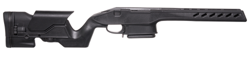 Archangel AA1500SA Precision Stock  Black Synthetic Fixed with Adjustable Cheek Riser for Weatherby Vanguard; Howa 1500 Short Action Includes Mag
