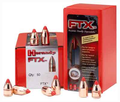 250GR FTX 50CT 25BX/CSHORNADY BULLETS 45 CAL .452 