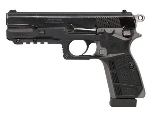 Recover Tactical HPC01 Grip & Rail System  Black Polymer Picatinny for Browning Hi-Power