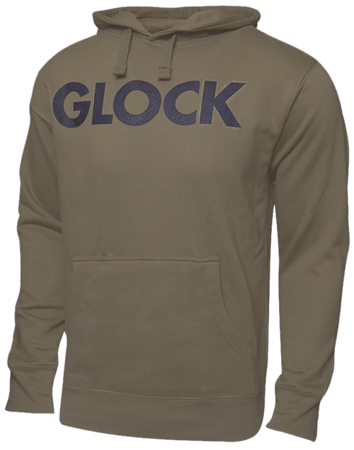 Glock AP95789_NEW Traditional Hoodie OD Green Durable Soft Fabric Long Sleeve Large