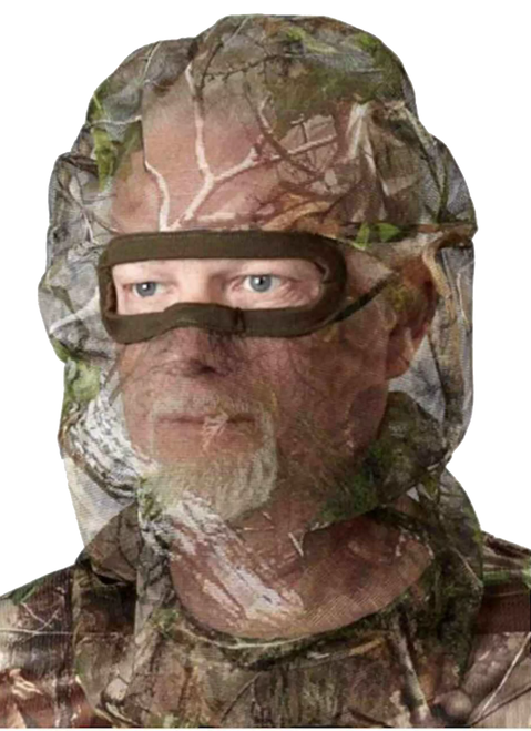 Hunters Specialties 100120 Flex Form II Head Net Realtree Edge OSFA Form Fitting