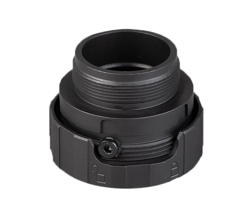 SilencerCo AC2632 ASR Alpha Mount Adapter For Omega 9K/Nano ASR/Harvester 300 Black Steel