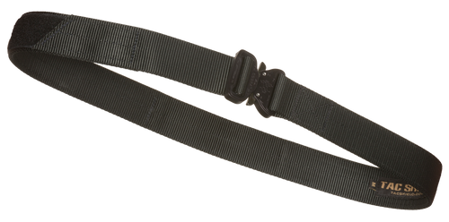 Tacshield T30SMBK Tactical Gun Belt Black Webbing 30-34" 1.50" Wide Buckle Closure
