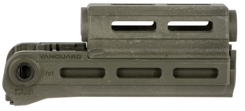 FAB Defense FXVANAKG Vanguard Handguard for AK-47/ AK-74/ AKM M-Lok Rail System 6.41" OAL OD Green Polymer